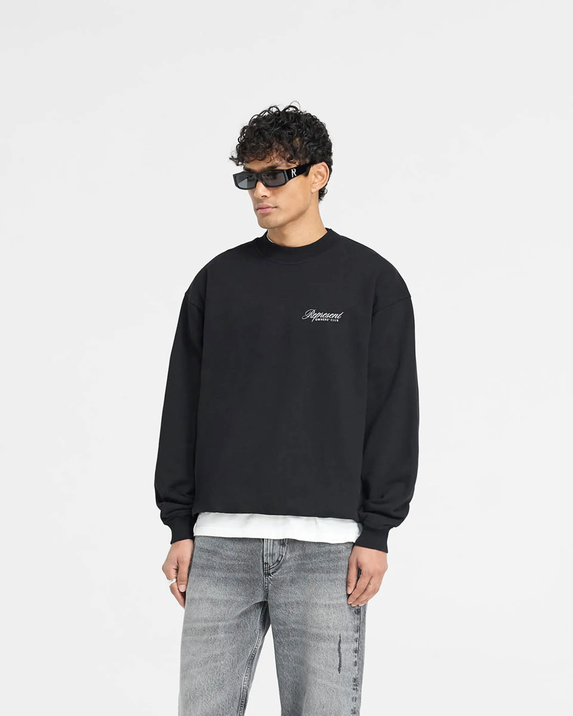 Represent Owners Club Script Sweater -> Sweaters