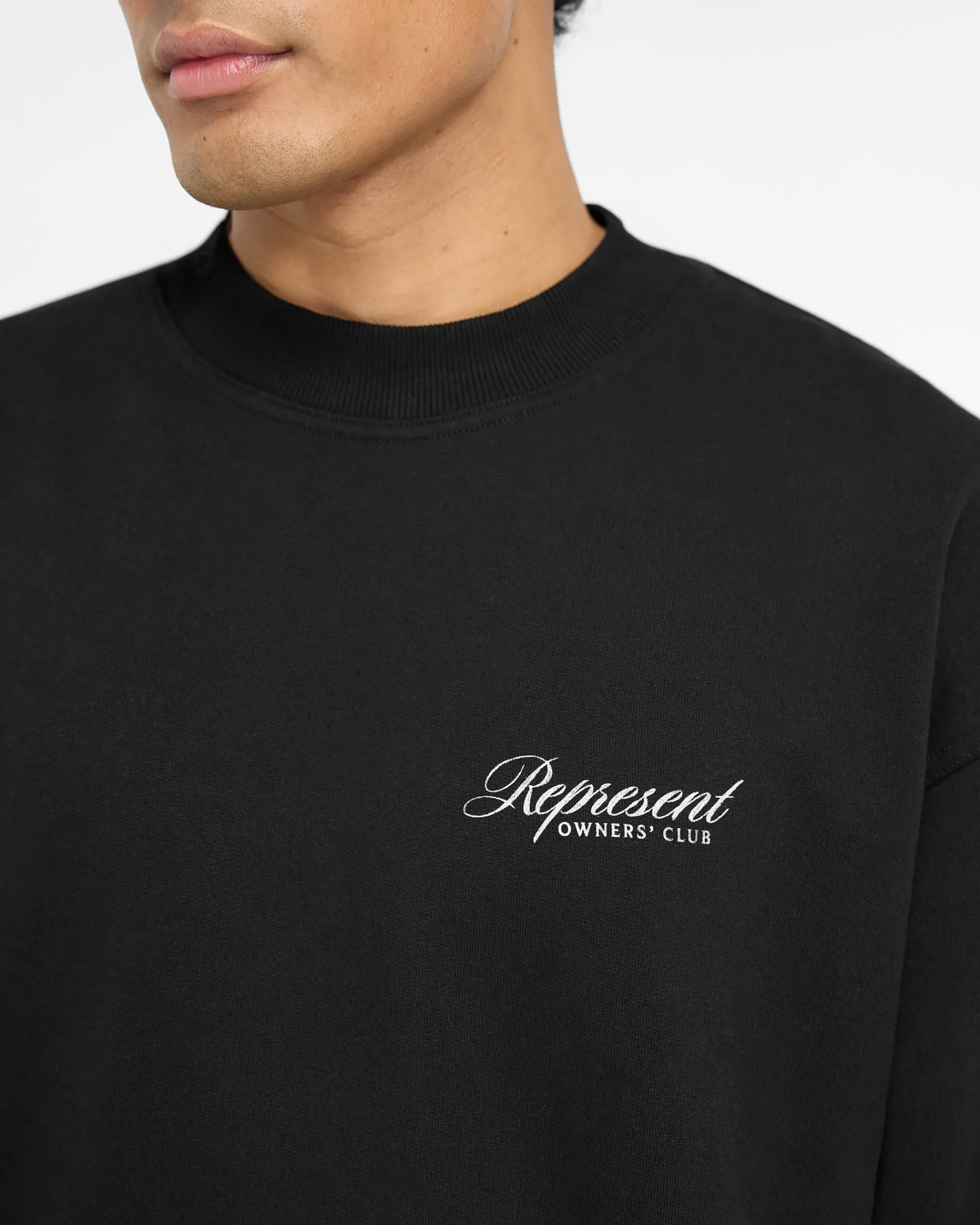 Represent Owners Club Script Sweater -> Sweaters