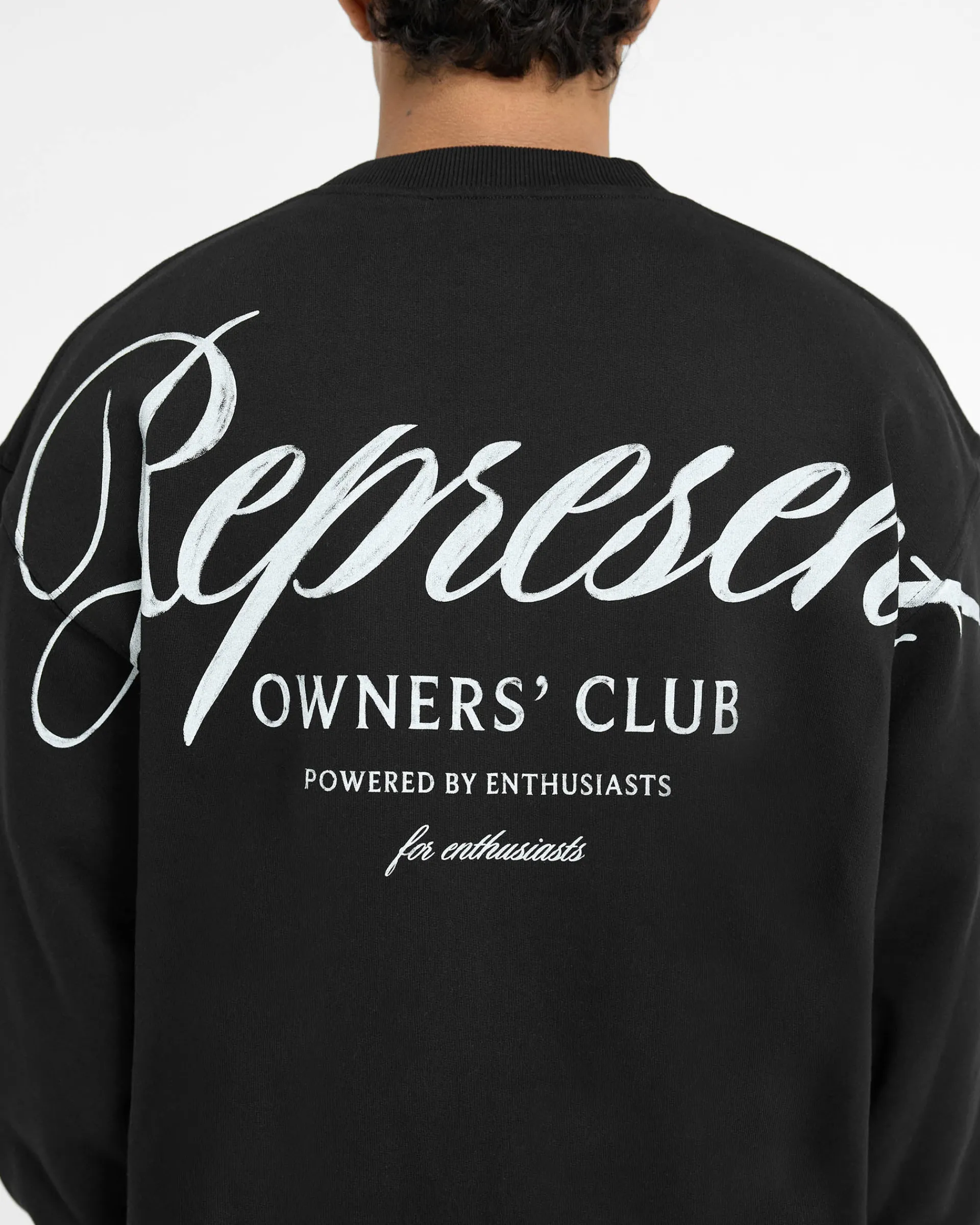 Represent Owners Club Script Sweater -> Sweaters
