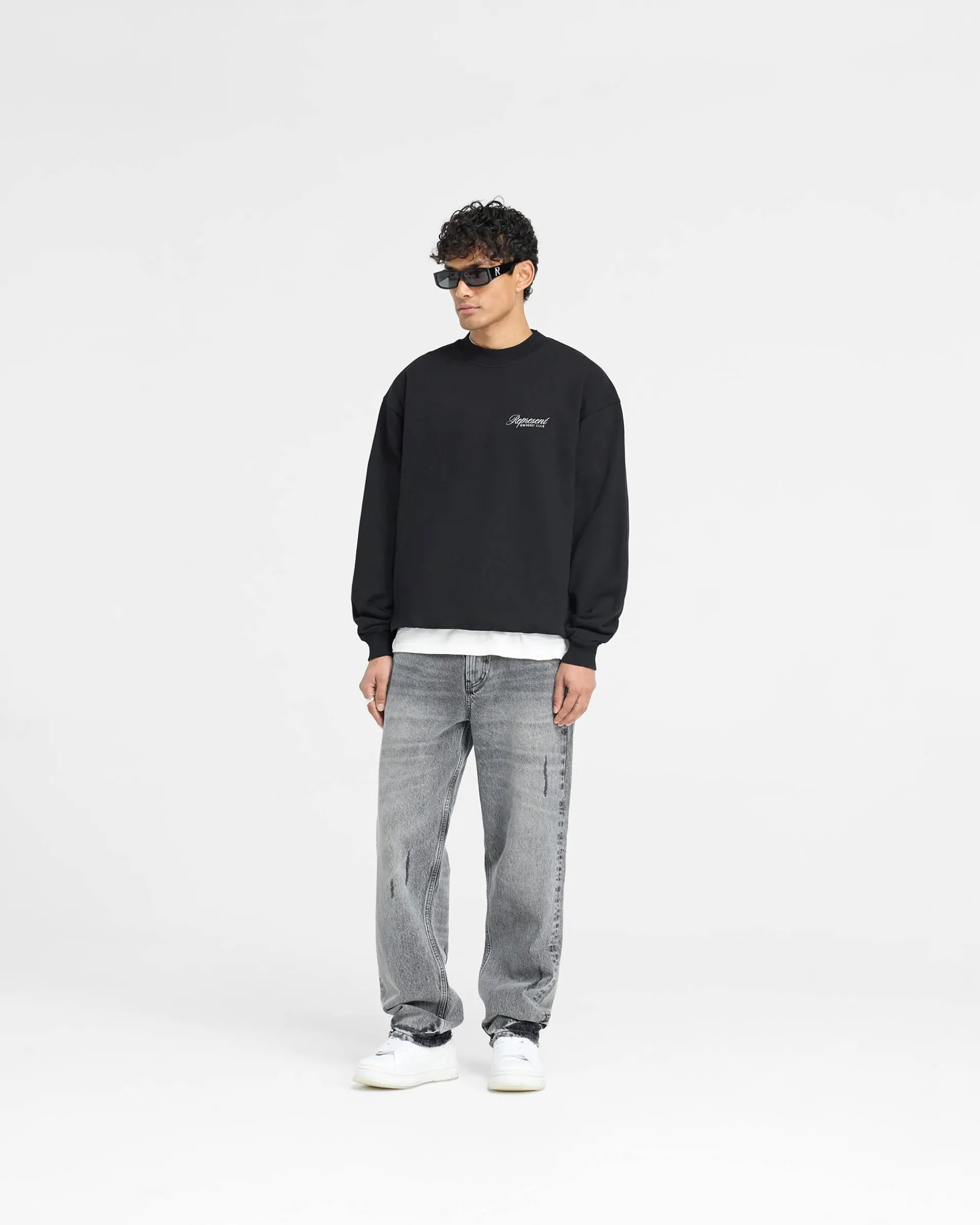 Represent Owners Club Script Sweater -> Sweaters