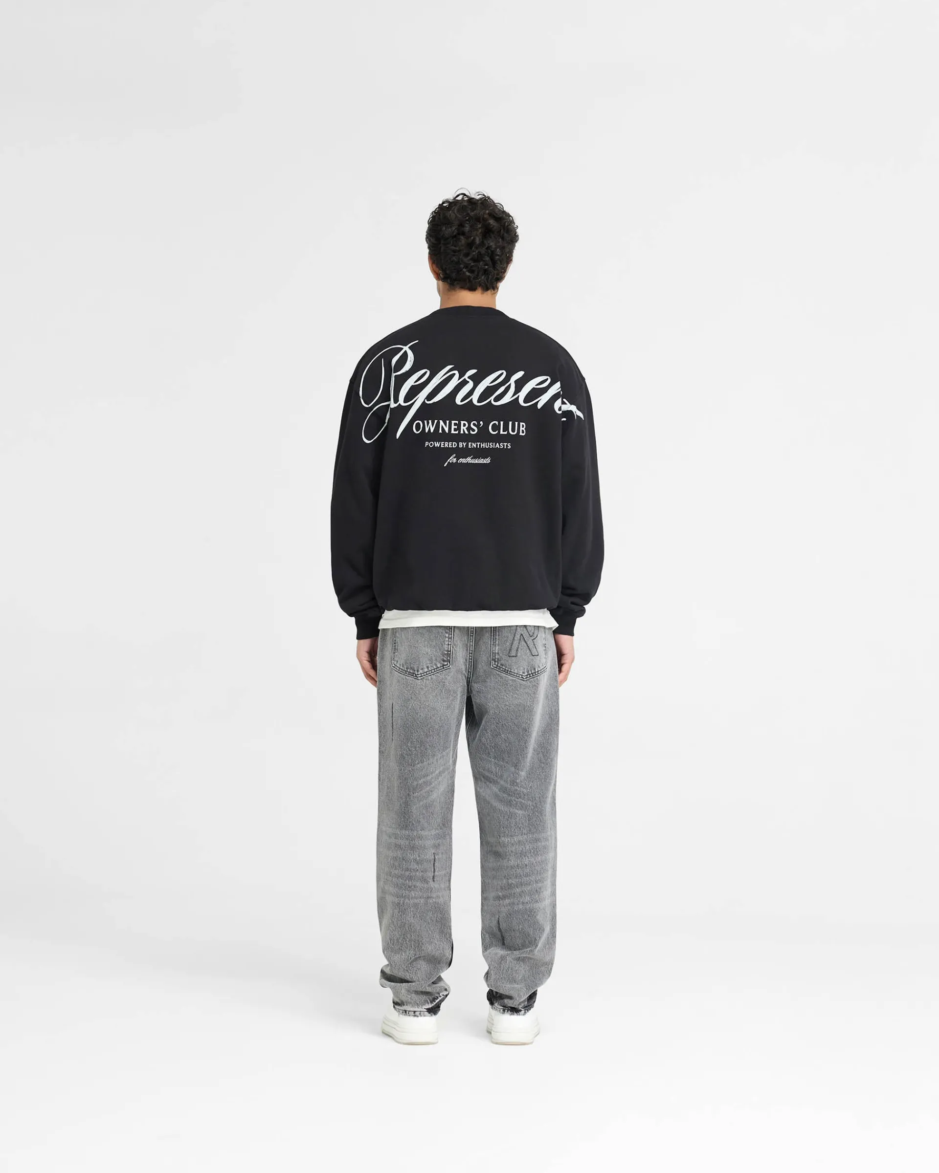Represent Owners Club Script Sweater -> Sweaters
