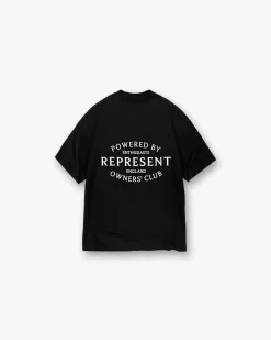 Represent Owners Club Stamp T-Shirt - Jet Black> T-Shirts