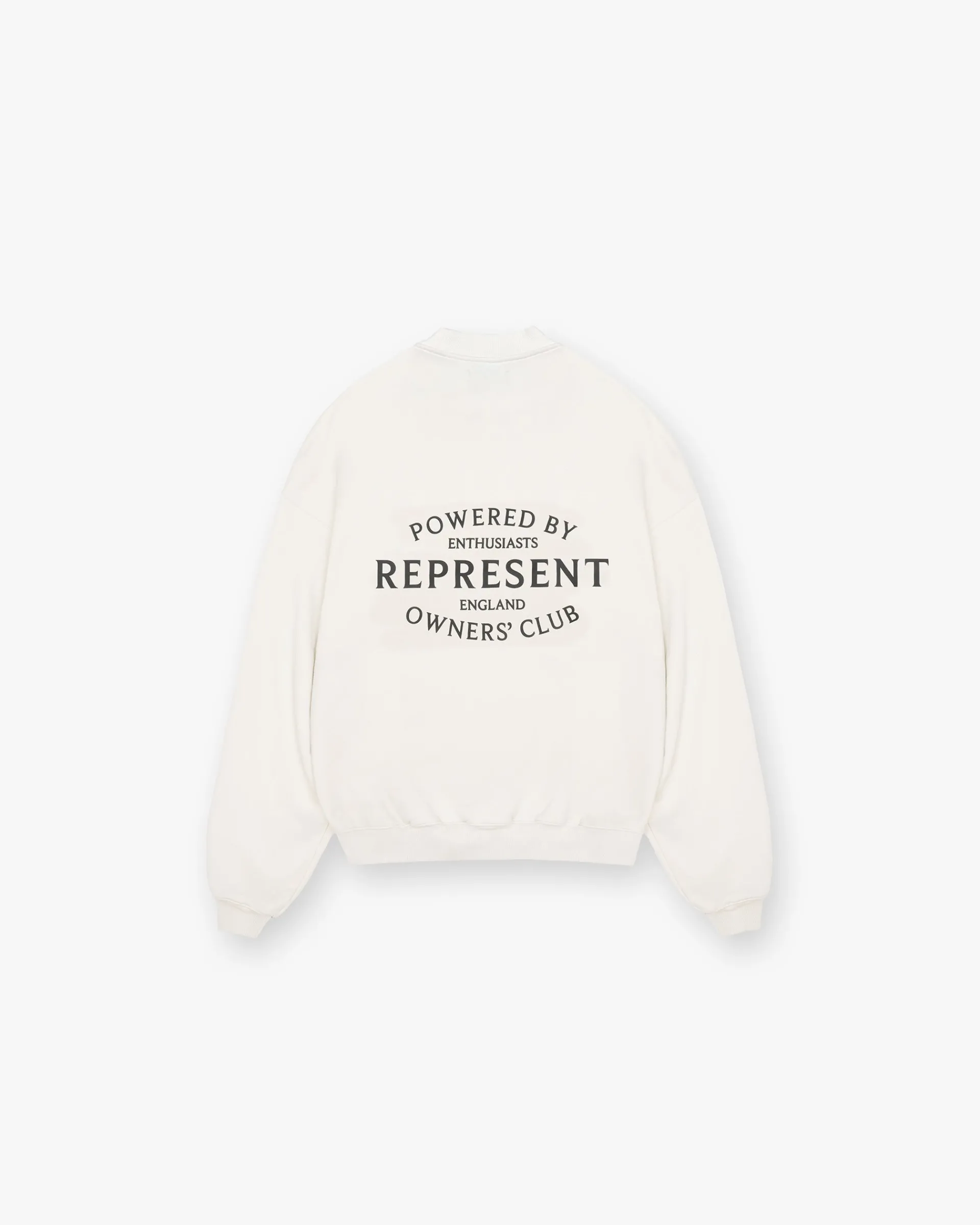 Represent Owners Club Stamp Sweater - Flat White> Sweaters