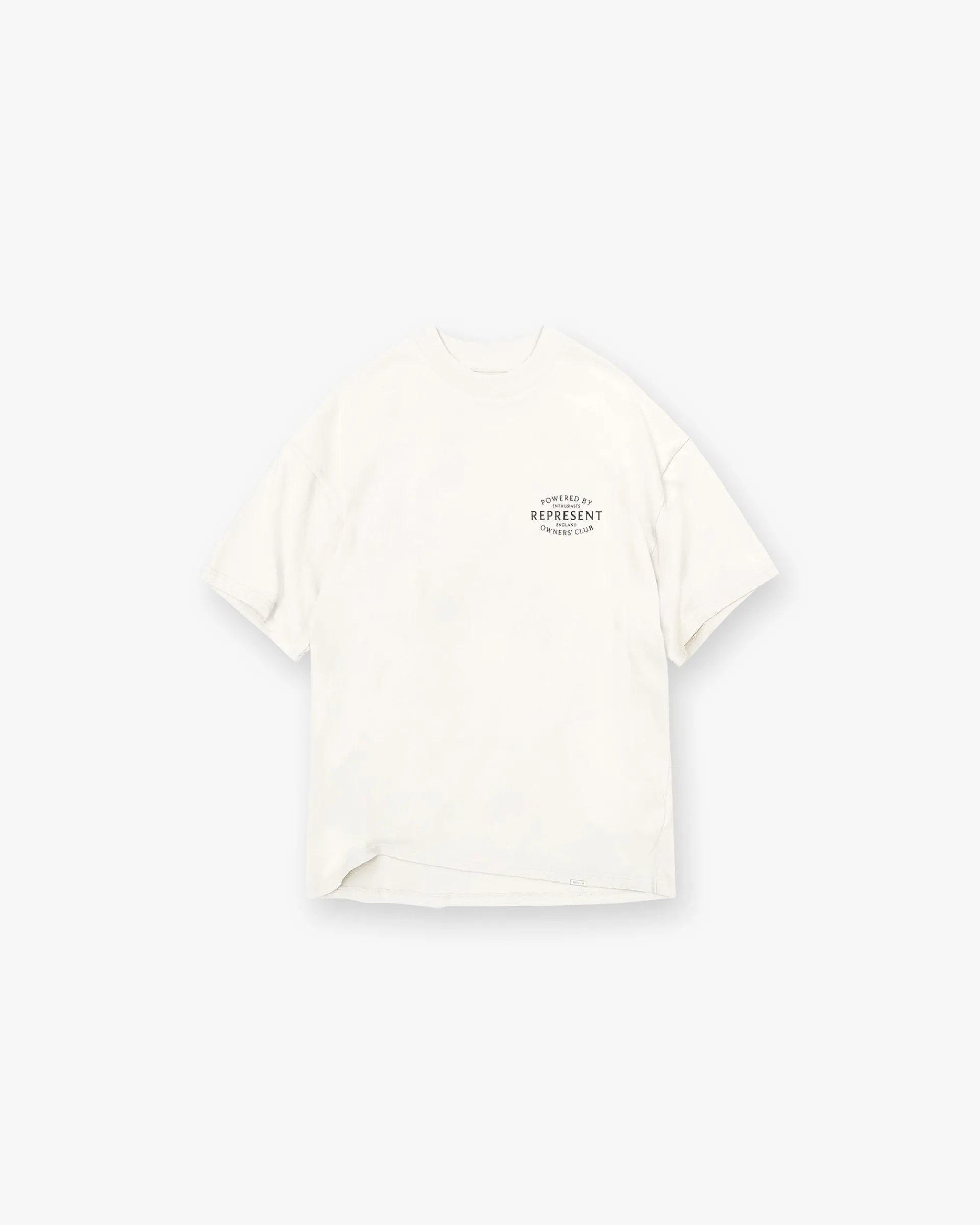 Represent Owners Club Stamp T-Shirt - Flat White> T-Shirts