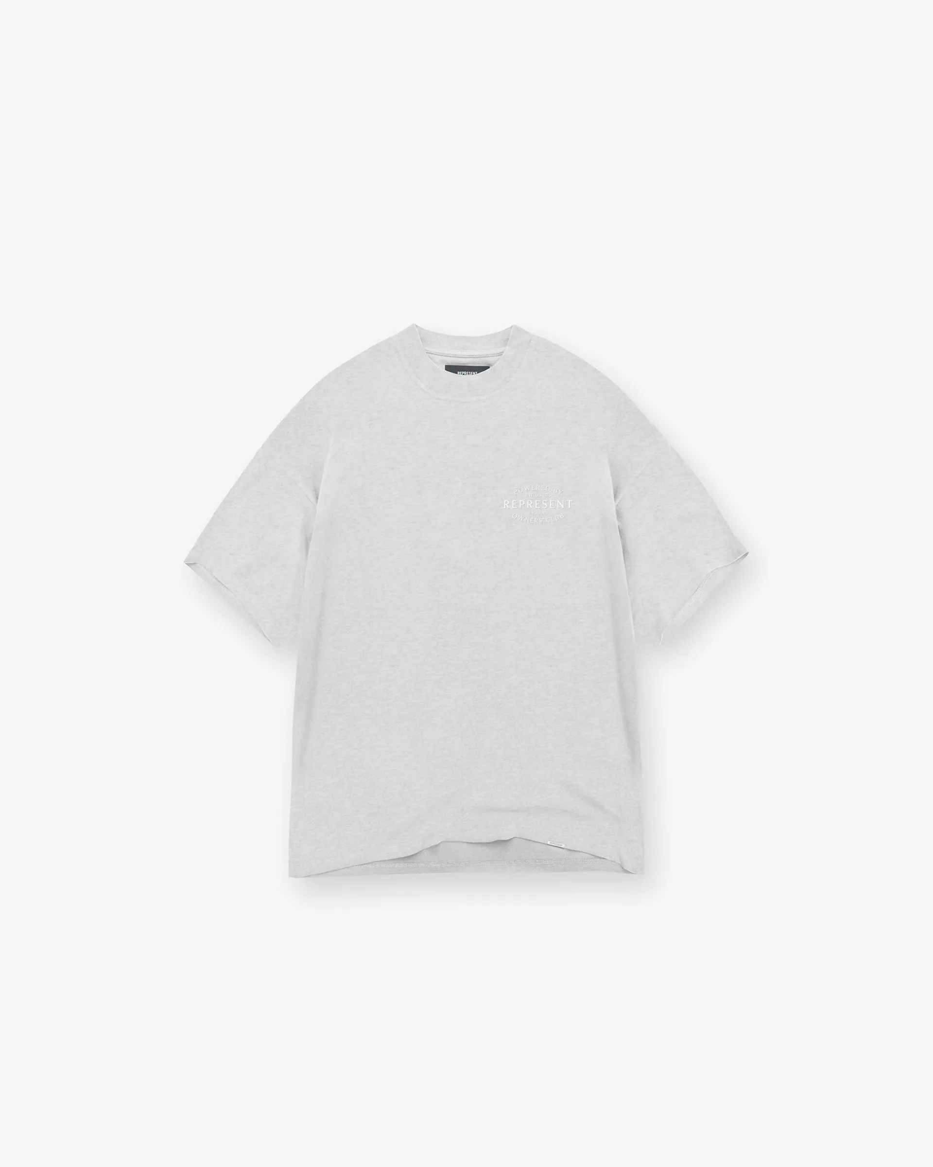 Represent Owners Club Stamp T-Shirt - Ash Grey> T-Shirts