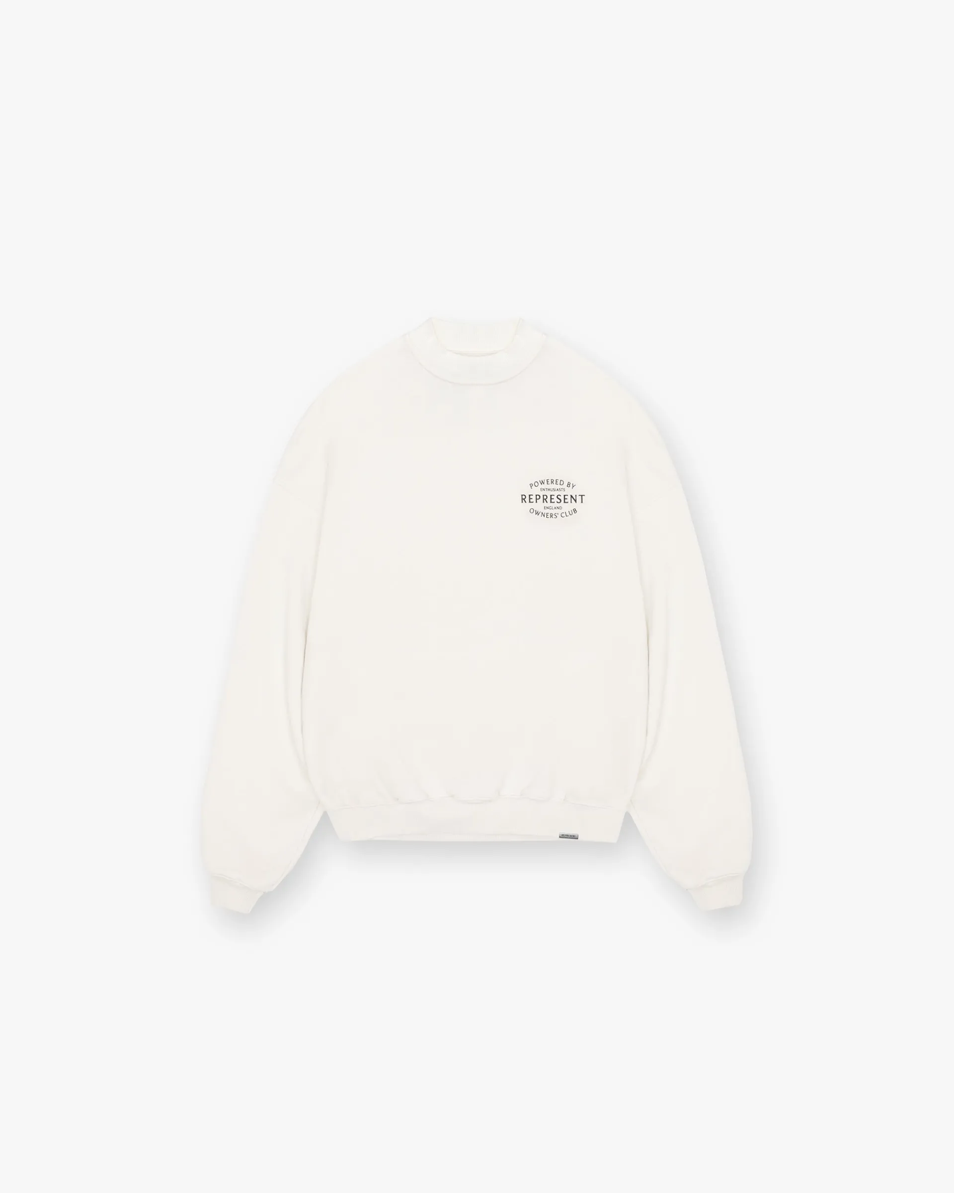 Represent Owners Club Stamp Sweater - Flat White> Sweaters