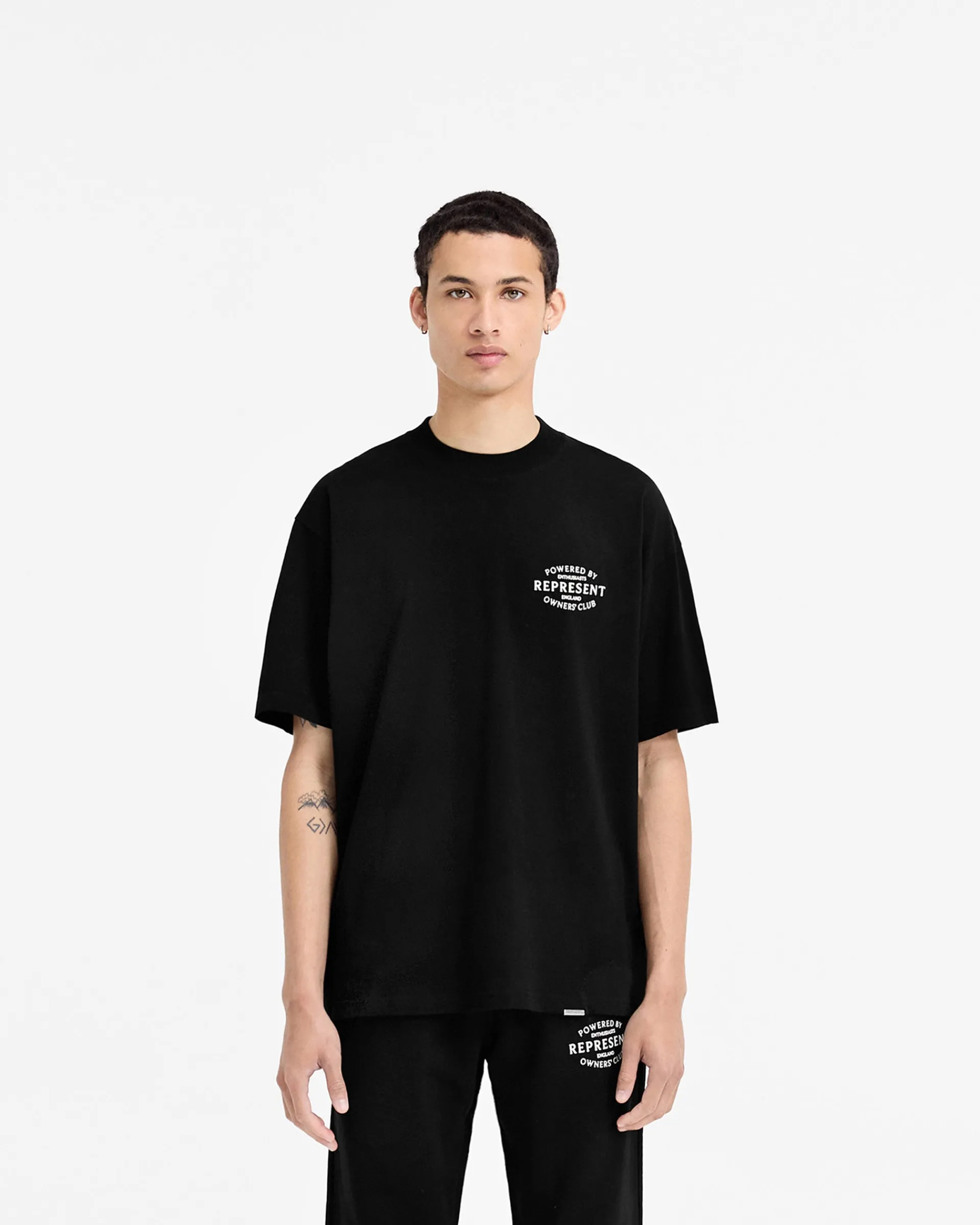 Represent Owners Club Stamp T-Shirt - Jet Black> T-Shirts