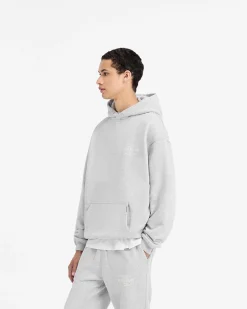 Represent Owners Club Stamp Hoodie - Ash Grey><noscript><img width=