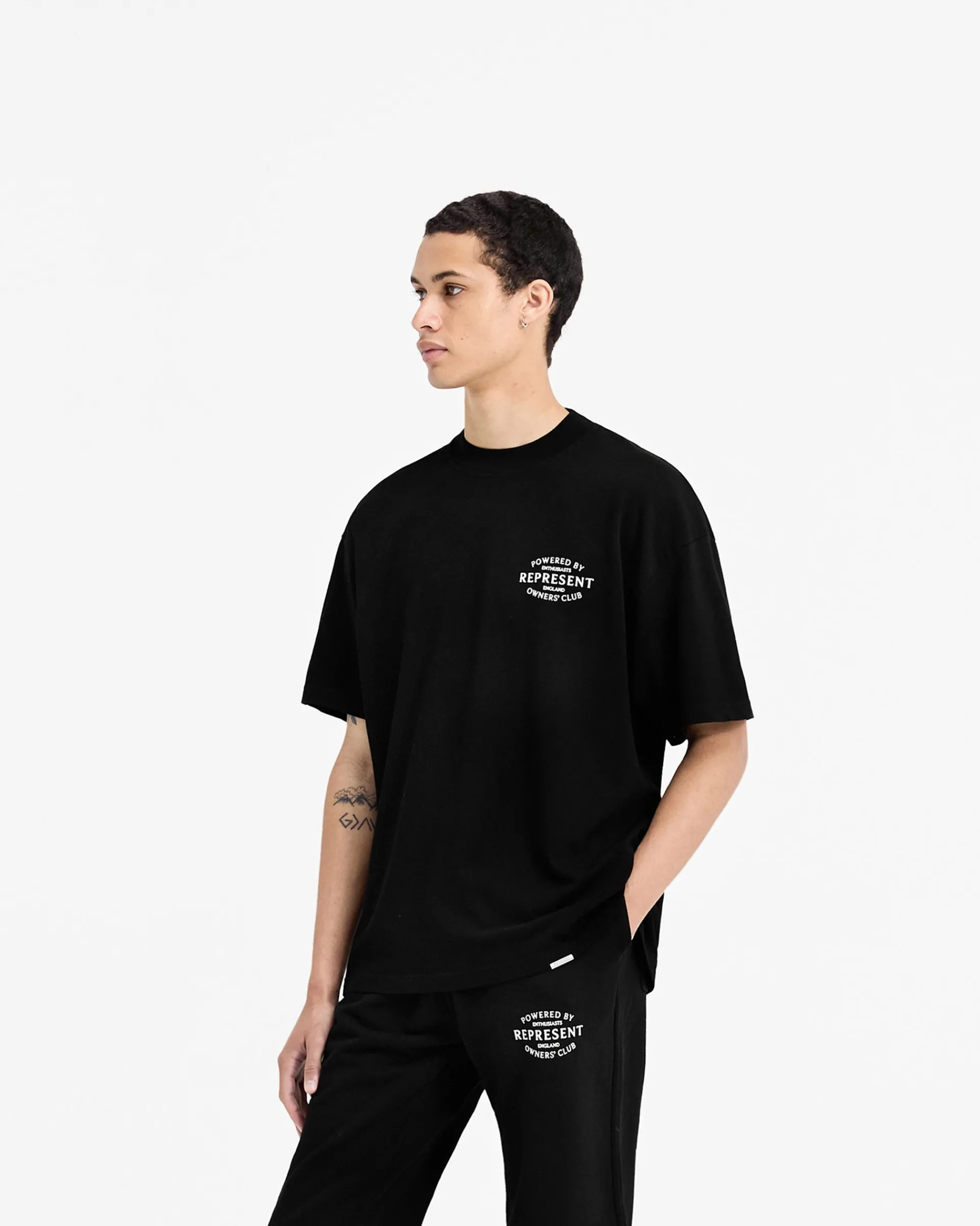 Represent Owners Club Stamp T-Shirt - Jet Black> T-Shirts