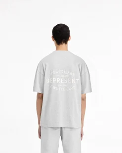 Represent Owners Club Stamp T-Shirt - Ash Grey><noscript><img width=