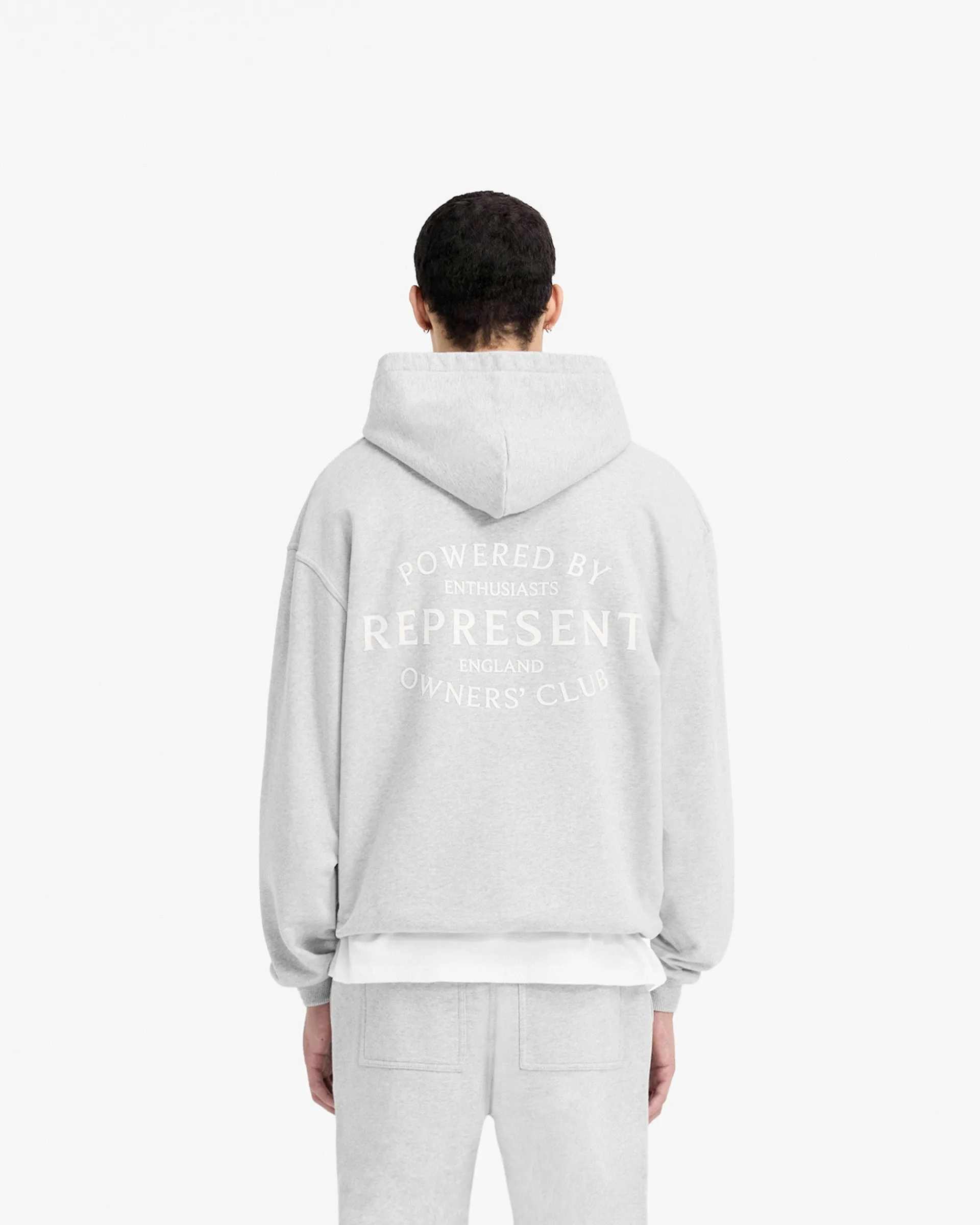 Represent Owners Club Stamp Hoodie - Ash Grey> Hoodies