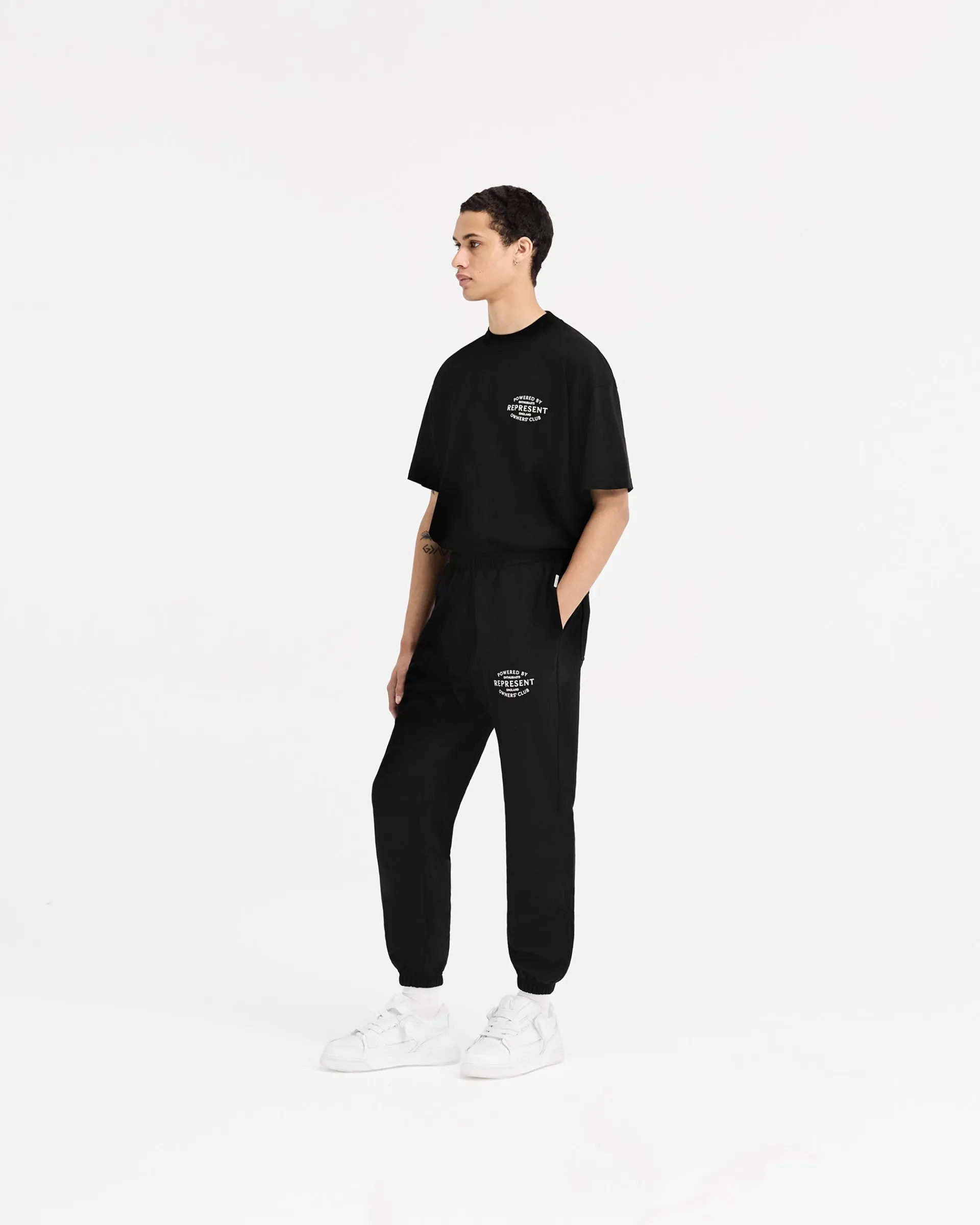 Represent Owners Club Stamp Sweatpant - Jet Black> Sweatpants | Pants
