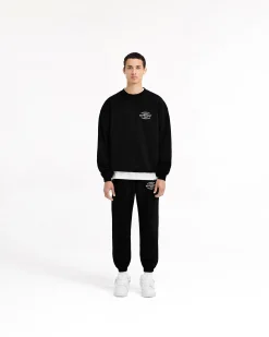Represent Owners Club Stamp Sweater - Jet Black><noscript><img width=