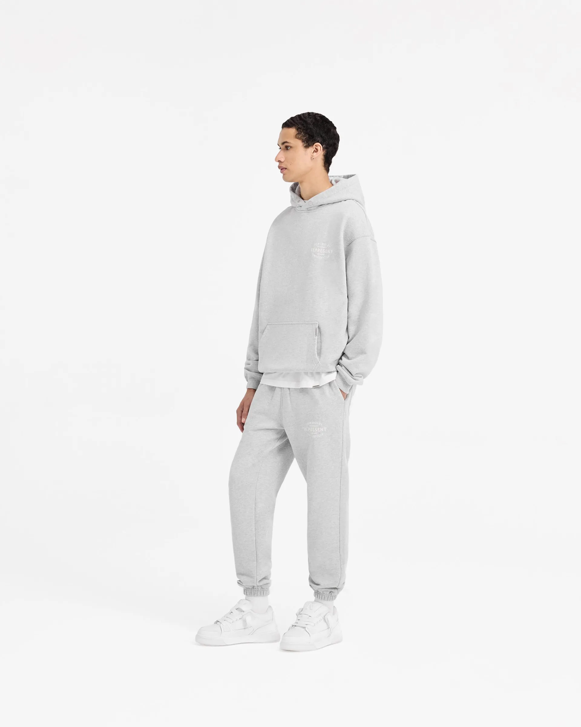 Represent Owners Club Stamp Hoodie - Ash Grey> Hoodies