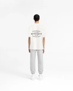 Represent Owners Club Stamp T-Shirt - Flat White><noscript><img width=