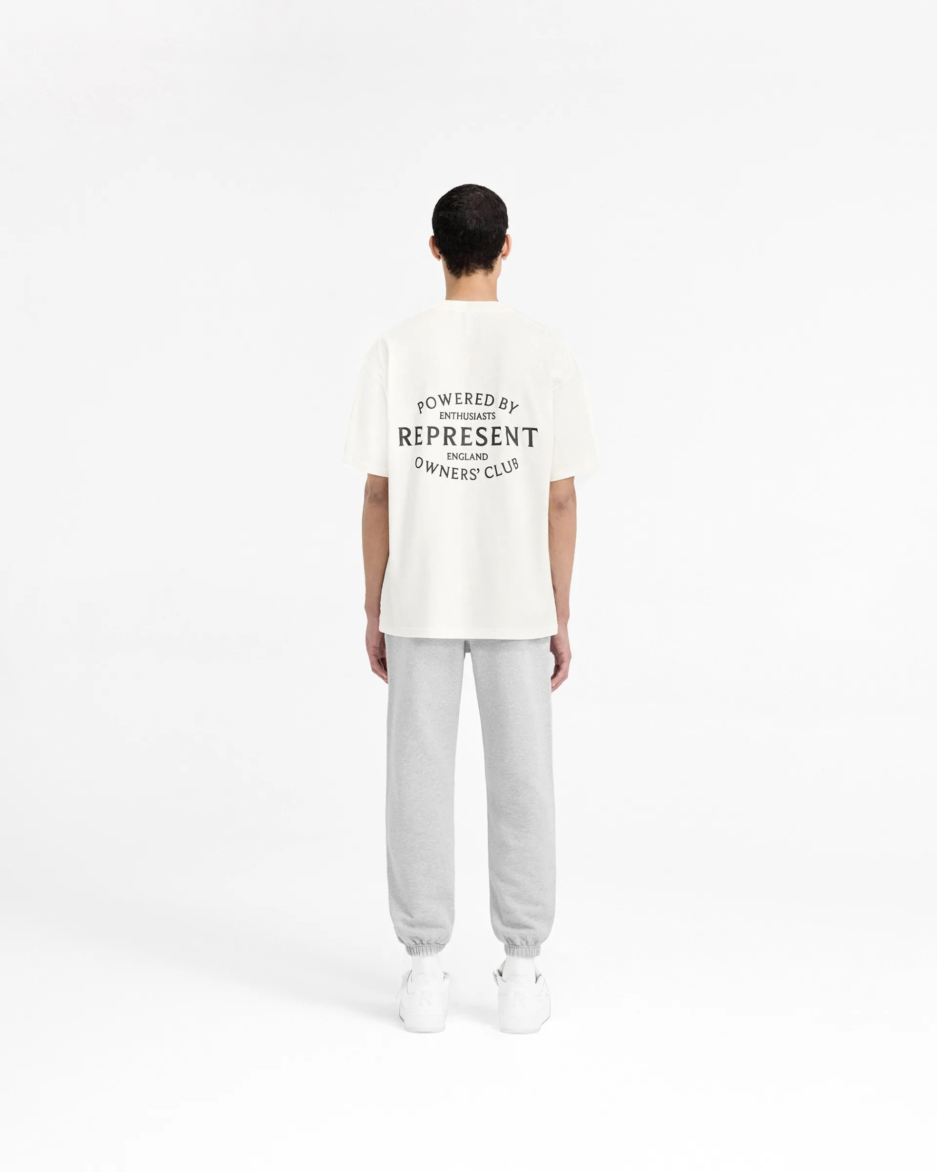 Represent Owners Club Stamp T-Shirt - Flat White> T-Shirts