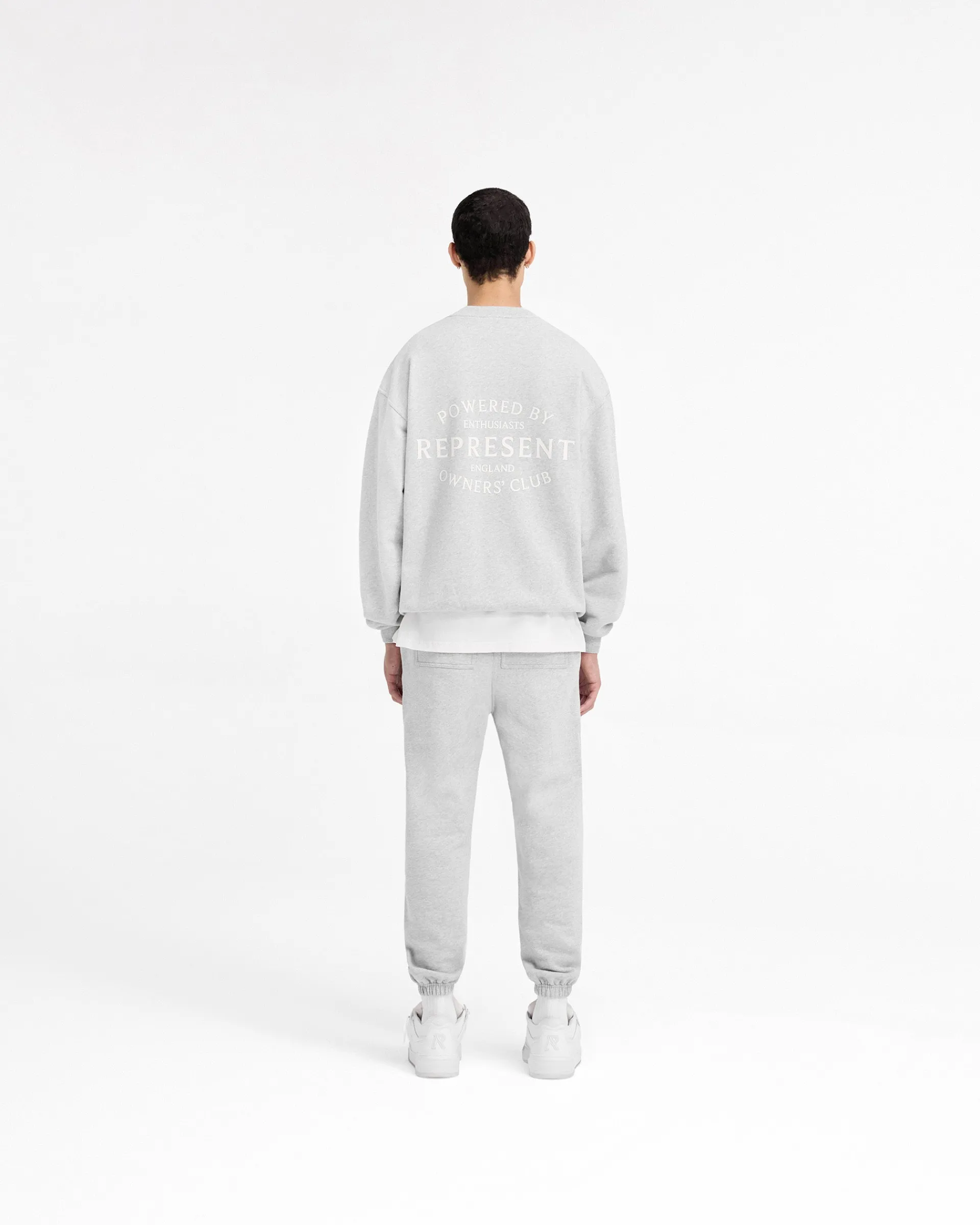 Represent Owners Club Stamp Sweater - Ash Grey> Sweaters