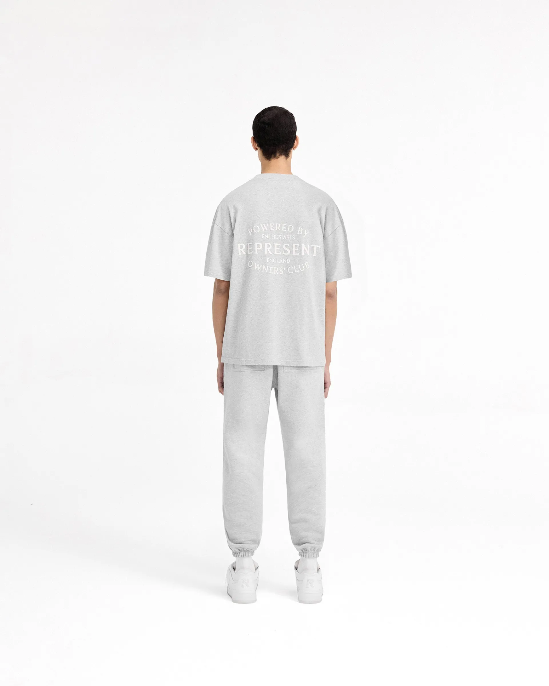 Represent Owners Club Stamp T-Shirt - Ash Grey> T-Shirts