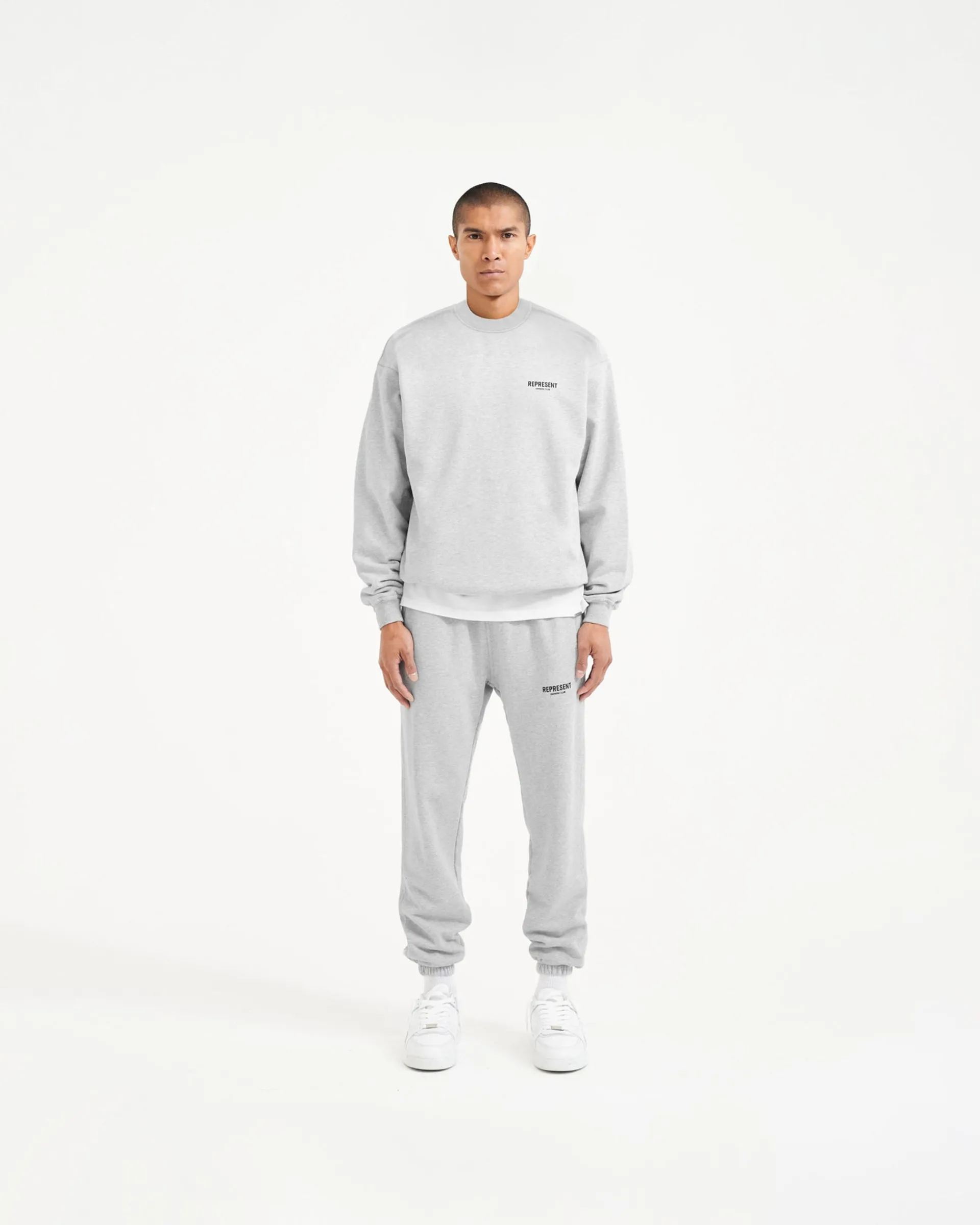 Represent Owners Club Sweater - Ash Grey> Sweaters