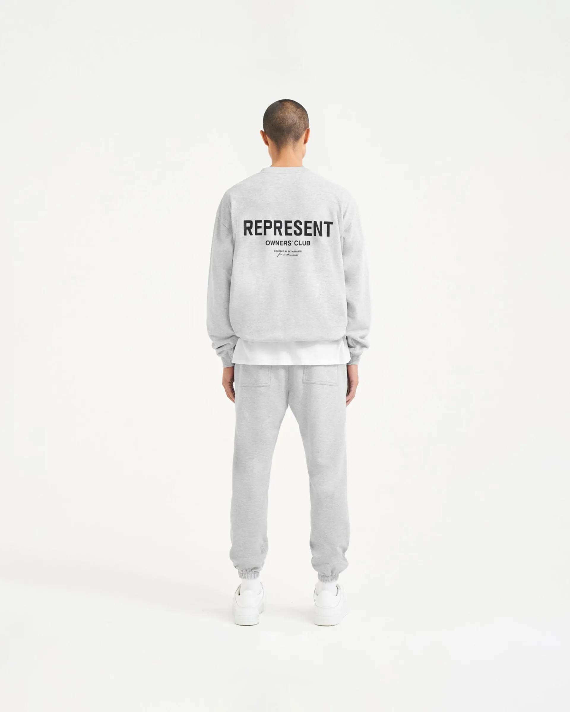 Represent Owners Club Sweater - Ash Grey> Sweaters