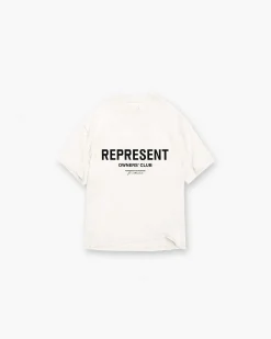 Represent Owners Club T-Shirt - Flat White> T-Shirts