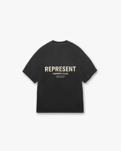 Represent Owners Club T-Shirt - Aged Black> T-Shirts