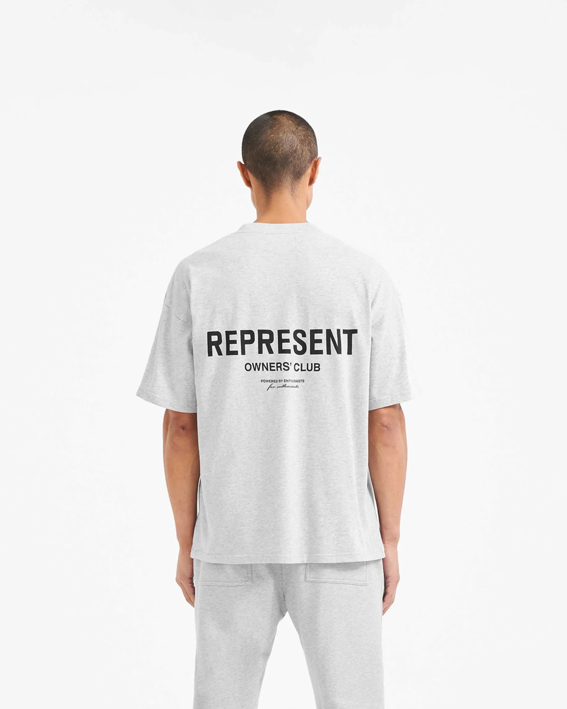 Represent Owners Club T-Shirt - Ash Grey> T-Shirts