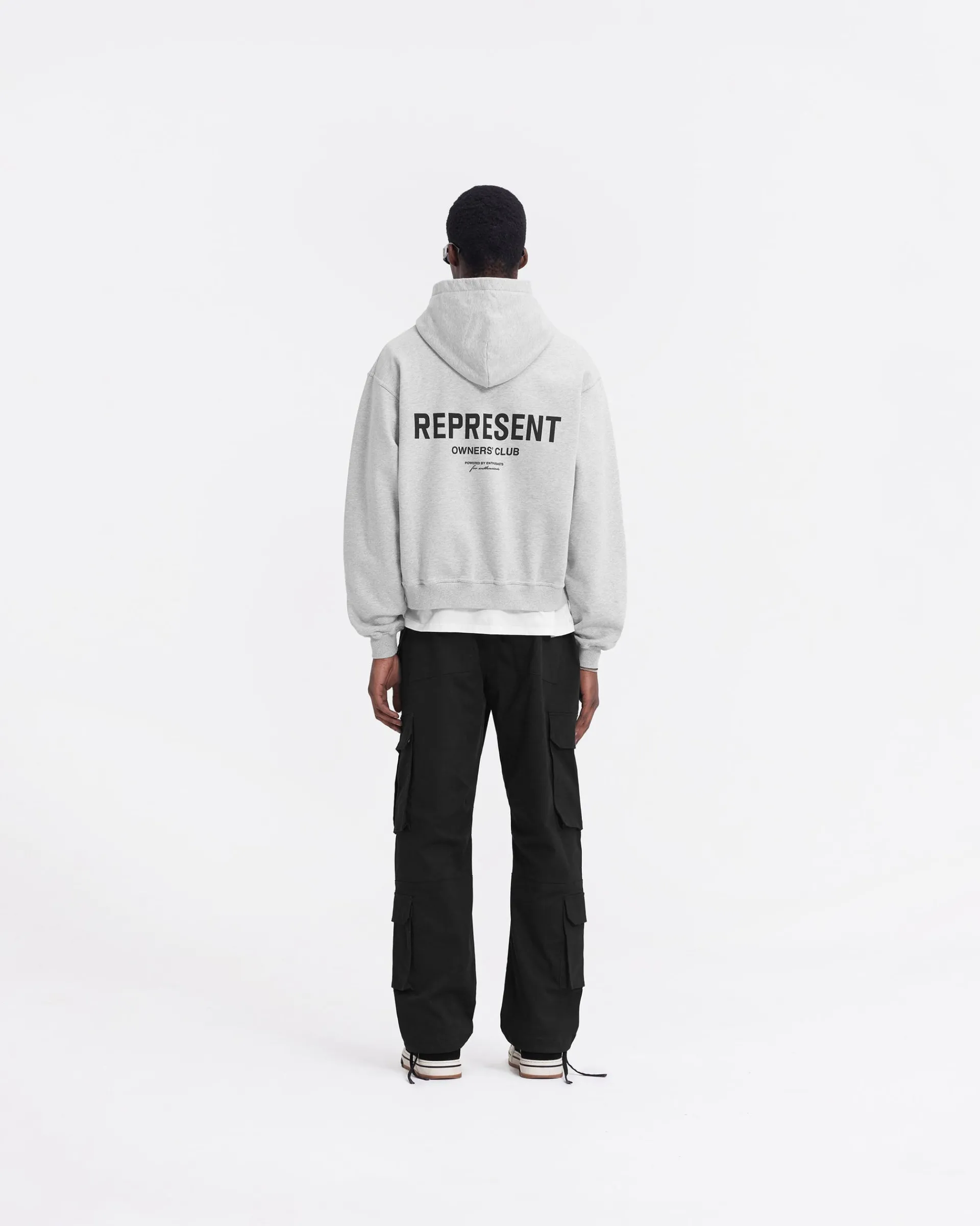 Represent Owners Club Zip Hoodie - Ash Grey> Hoodies