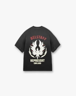 Represent X Belstaff Flame Phoenix T-Shirt -> T-Shirts