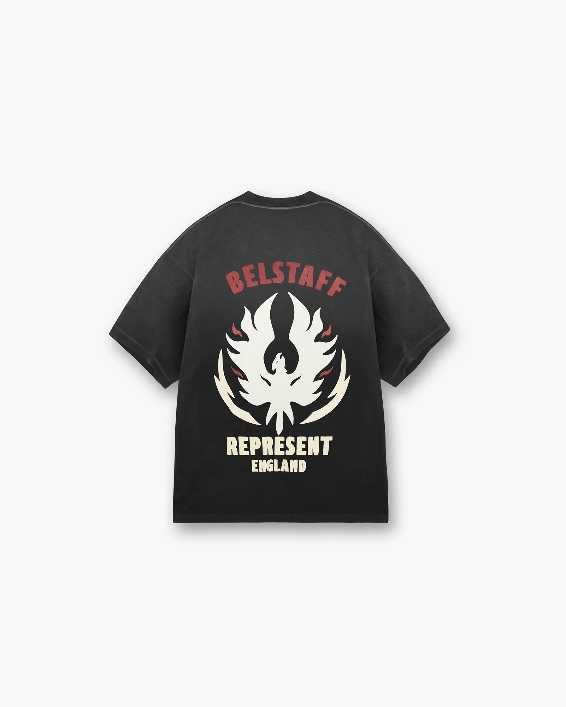 Represent X Belstaff Flame Phoenix T-Shirt -> T-Shirts