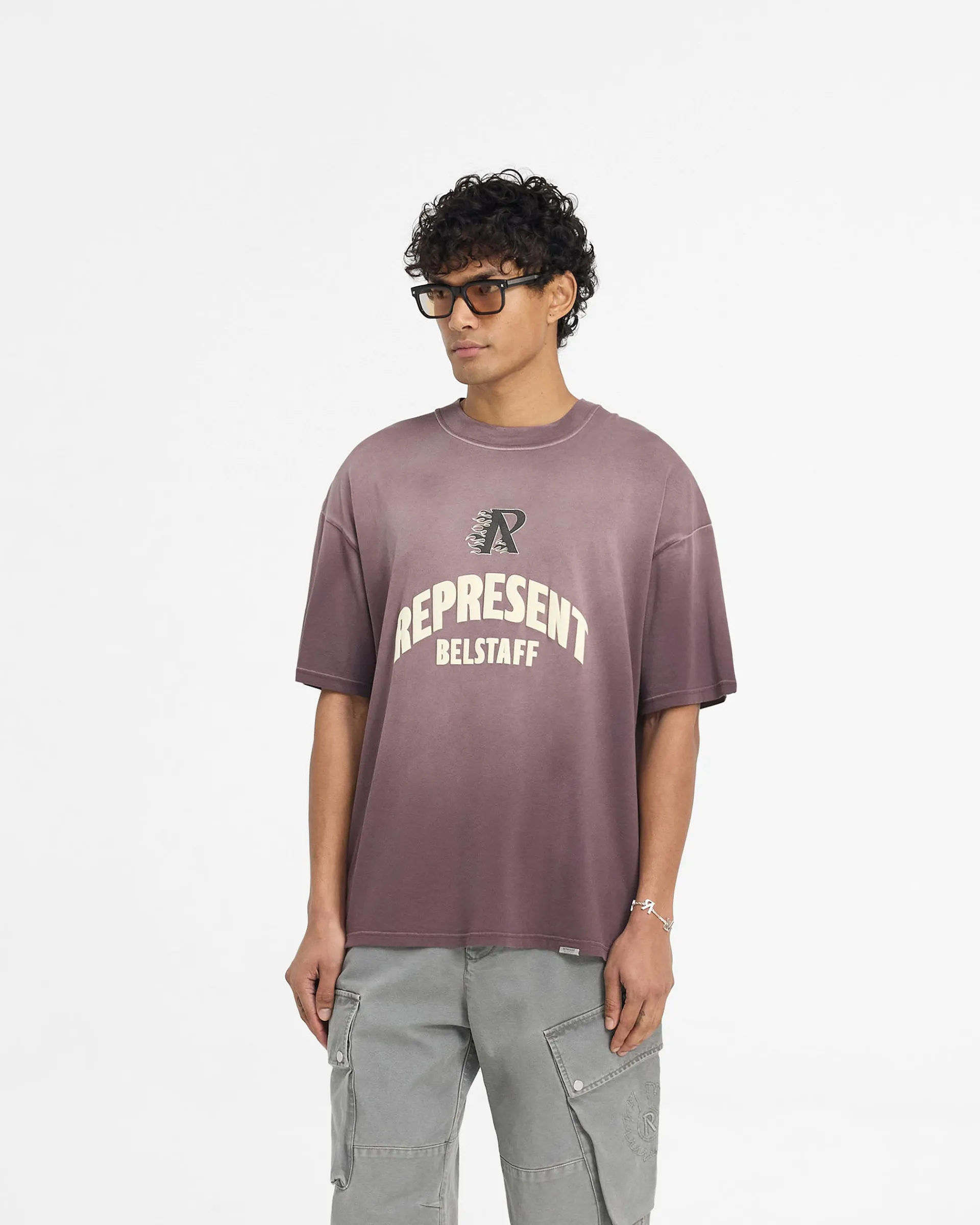 Represent X Belstaff Flame Phoenix T-Shirt -> T-Shirts