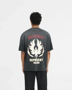 Represent X Belstaff Flame Phoenix T-Shirt -><noscript><img width=