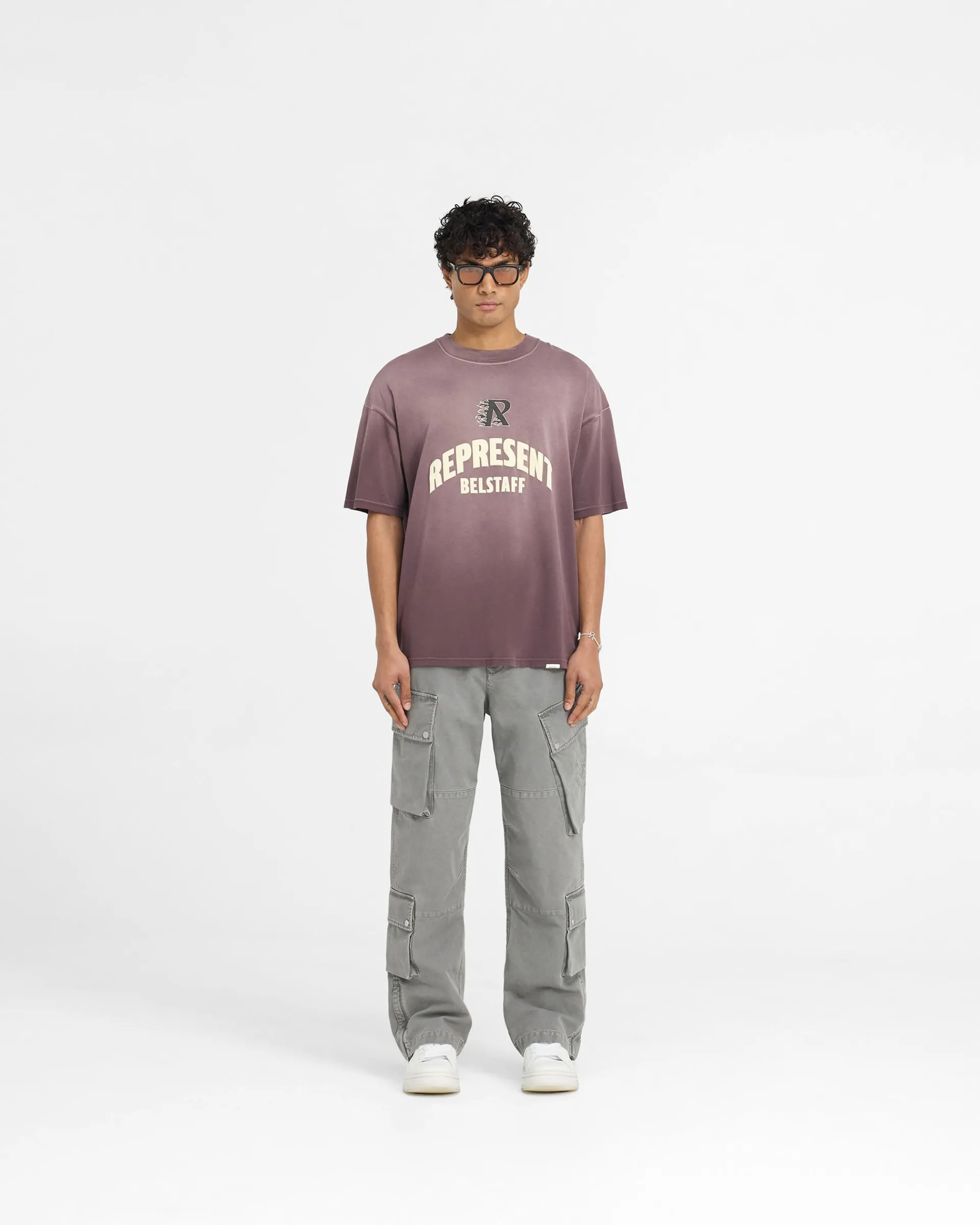 Represent X Belstaff Flame Phoenix T-Shirt -> T-Shirts