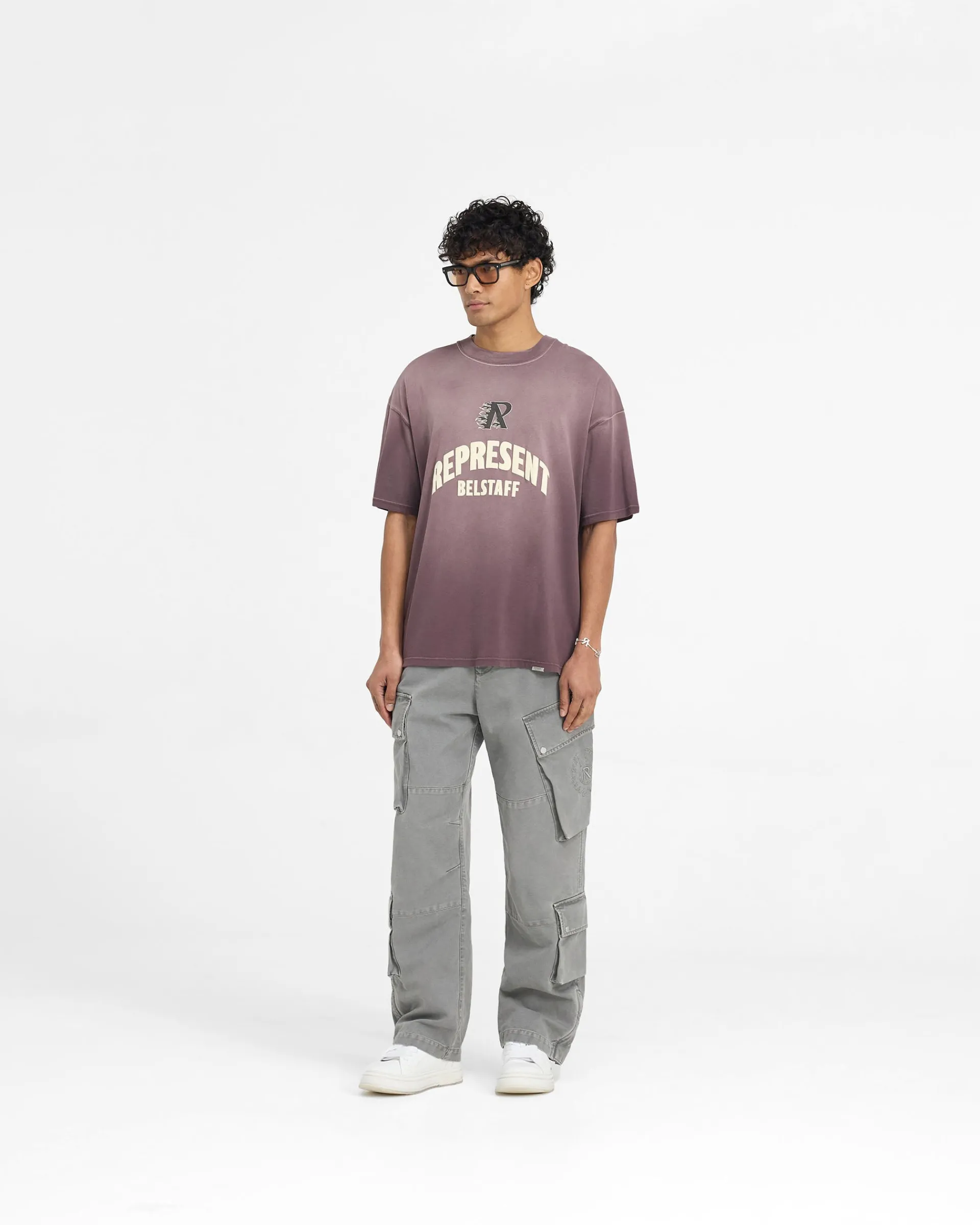 Represent X Belstaff Flame Phoenix T-Shirt -> T-Shirts