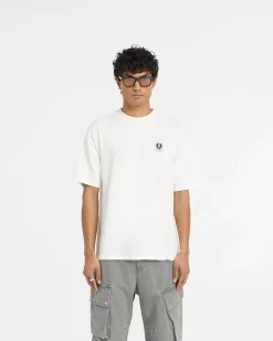 Represent X Belstaff Patch T-Shirt - Flat White><noscript><img width=