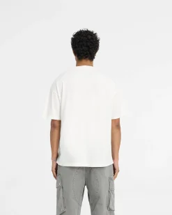 Represent X Belstaff Patch T-Shirt - Flat White><noscript><img width=