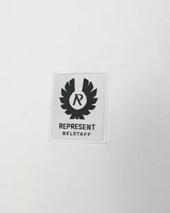 Represent X Belstaff Patch T-Shirt - Flat White><noscript><img width=
