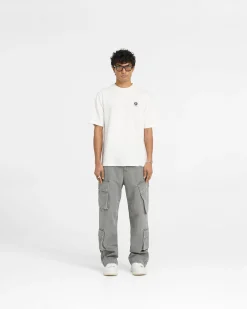 Represent X Belstaff Patch T-Shirt - Flat White><noscript><img width=