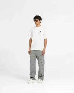 Represent X Belstaff Patch T-Shirt - Flat White><noscript><img width=