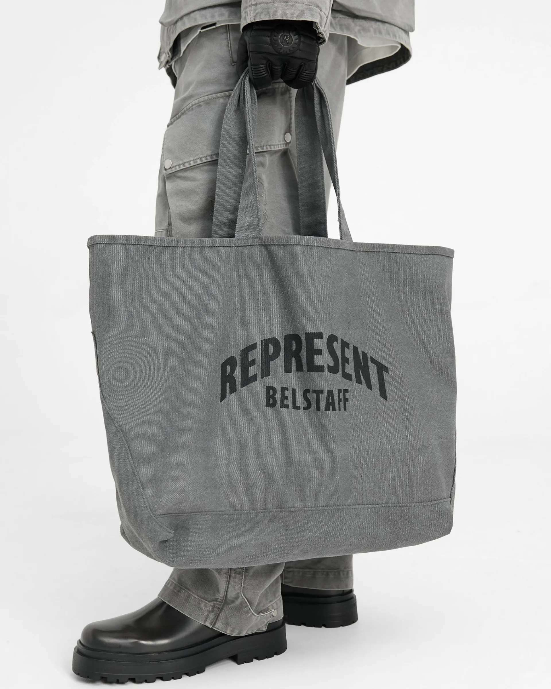 Represent X Belstaff Woven Bag -> Bags