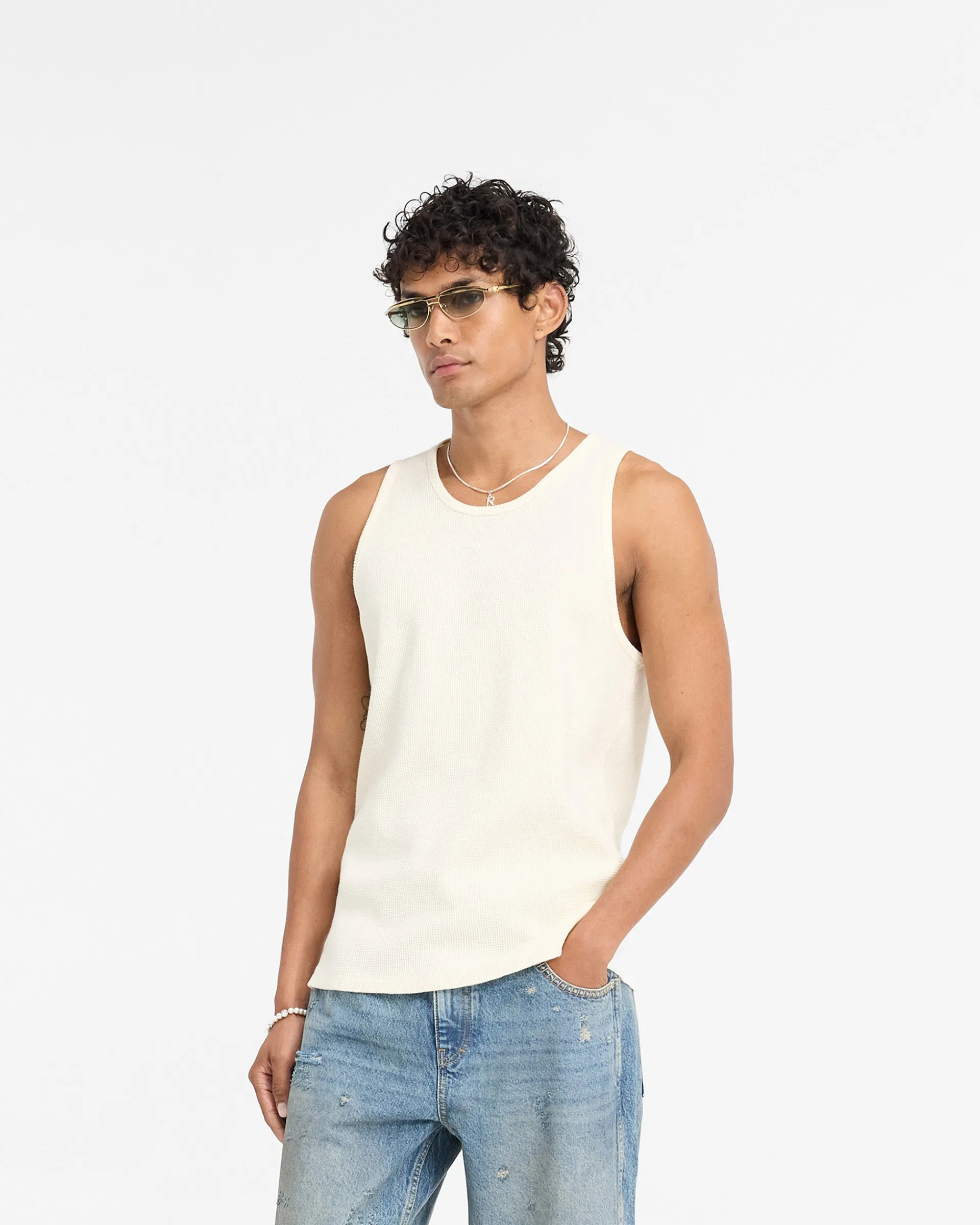 Represent X Duke + Dexter Ribbed Vest -> Vests | T-Shirts