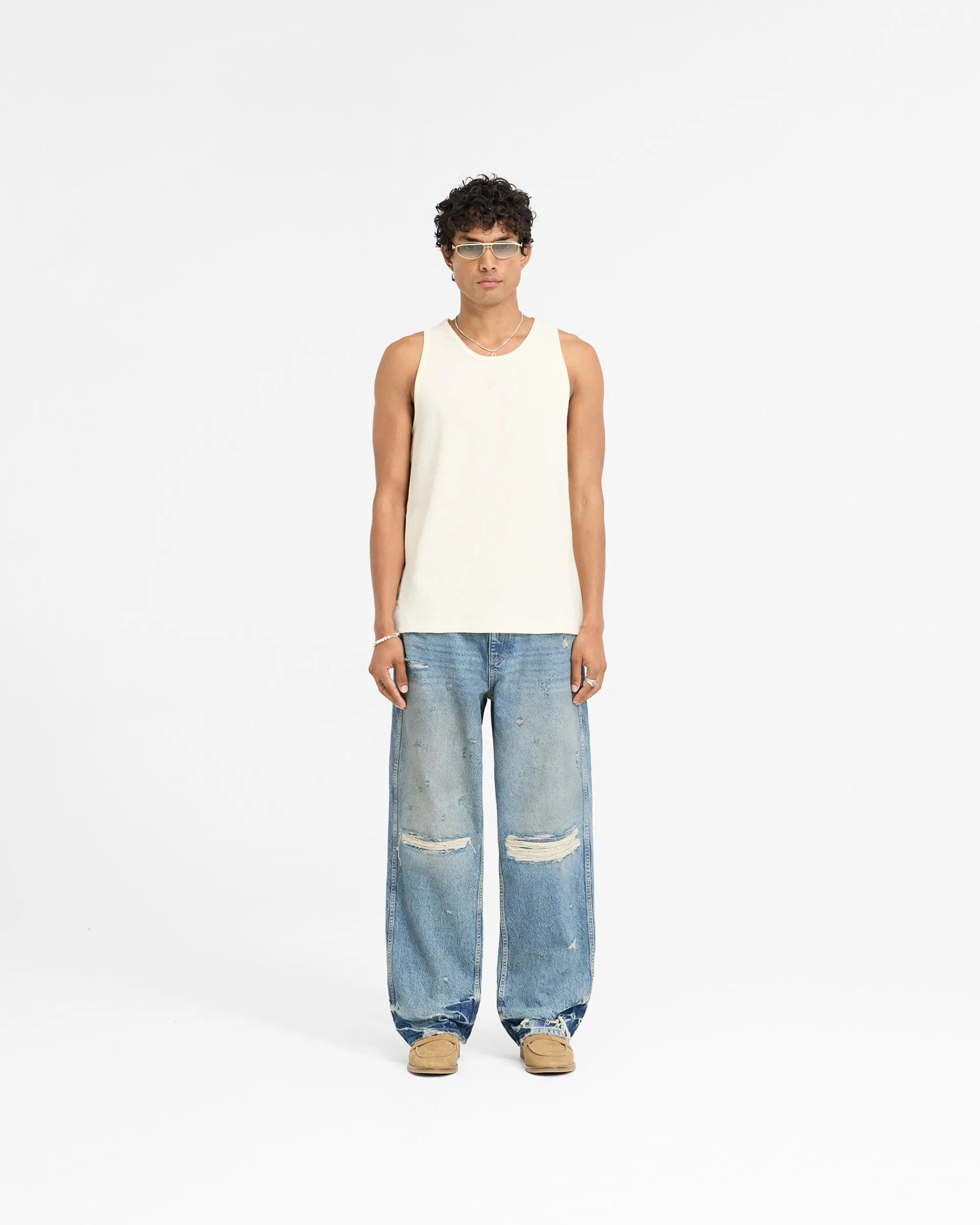 Represent X Duke + Dexter Ribbed Vest -> Vests | T-Shirts