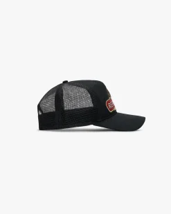 Represent X End Eagle Trucker Cap - Jet Black> Caps