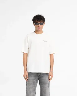 Represent X Harrods Bear Owners Club T-Shirt - Flat White><noscript><img width=