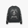 Represent X Metallica Garage Inc Long Sleeve T-Shirt - Stained Black> Represent X Metallica | T-Shirts