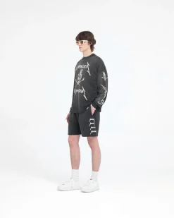 Represent X Metallica Garage Inc Long Sleeve T-Shirt - Stained Black><noscript><img width=