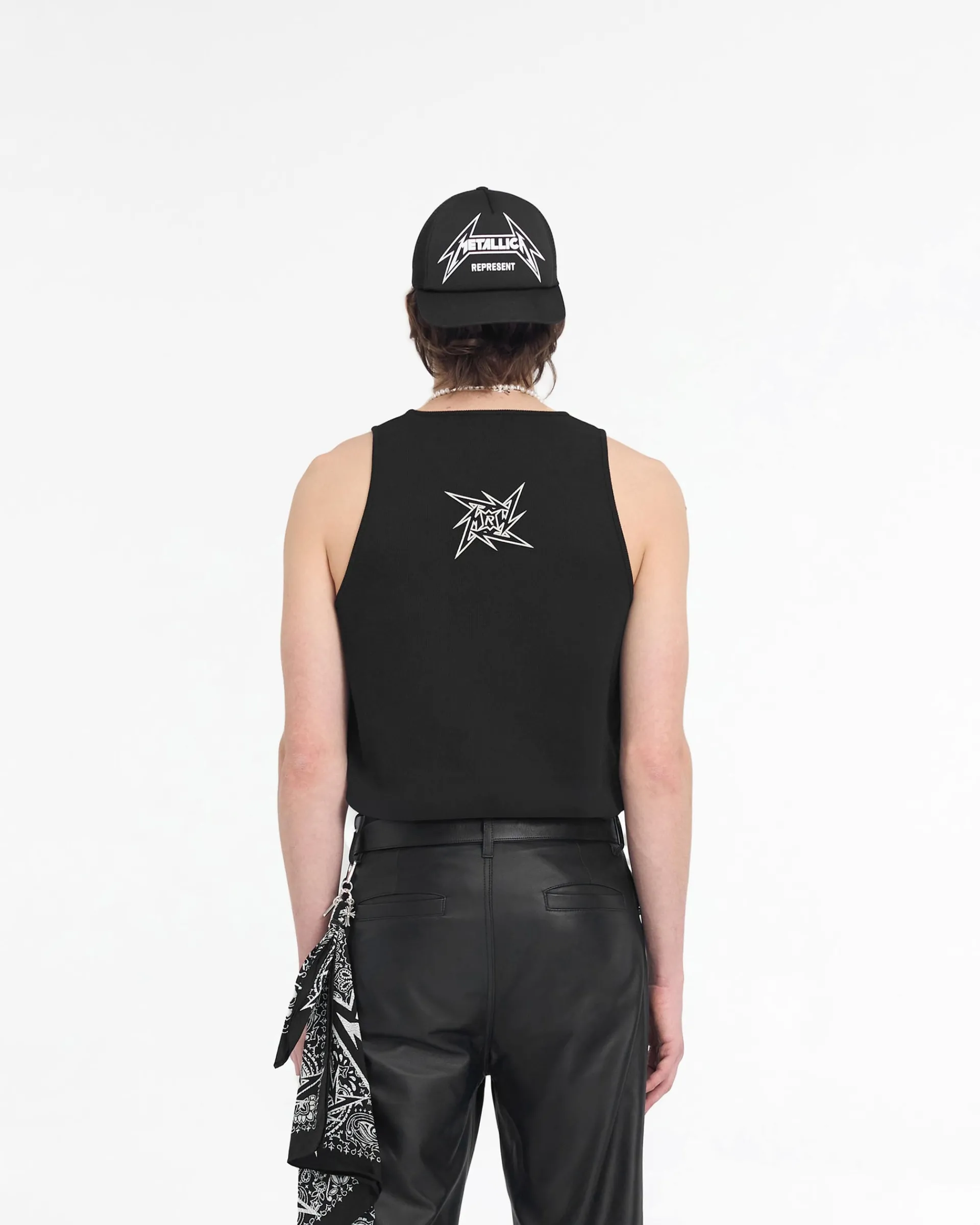 Represent X Metallica Local Crew Vest - Jet Black> Represent X Metallica | Vests