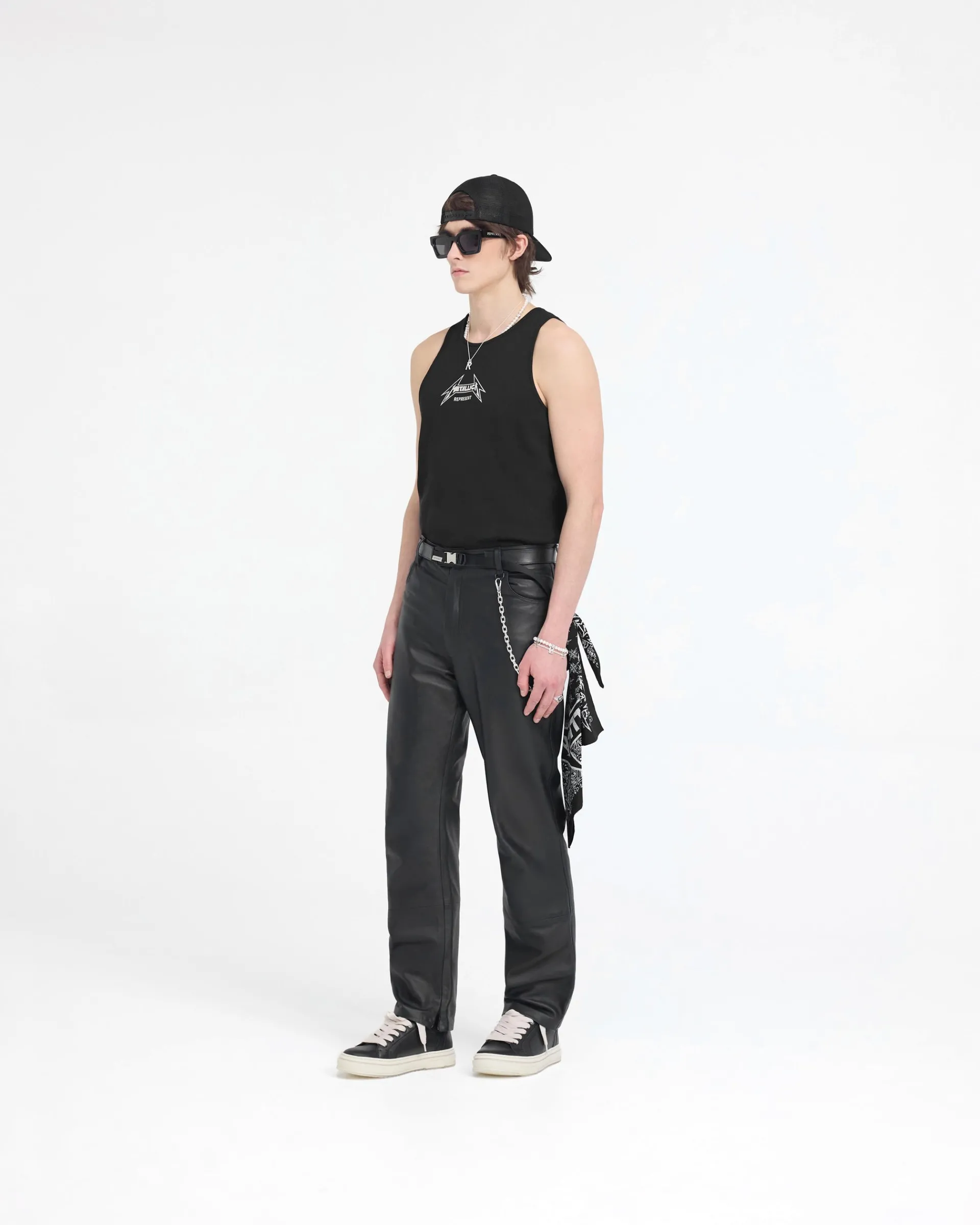 Represent X Metallica Local Crew Vest - Jet Black> Represent X Metallica | Vests