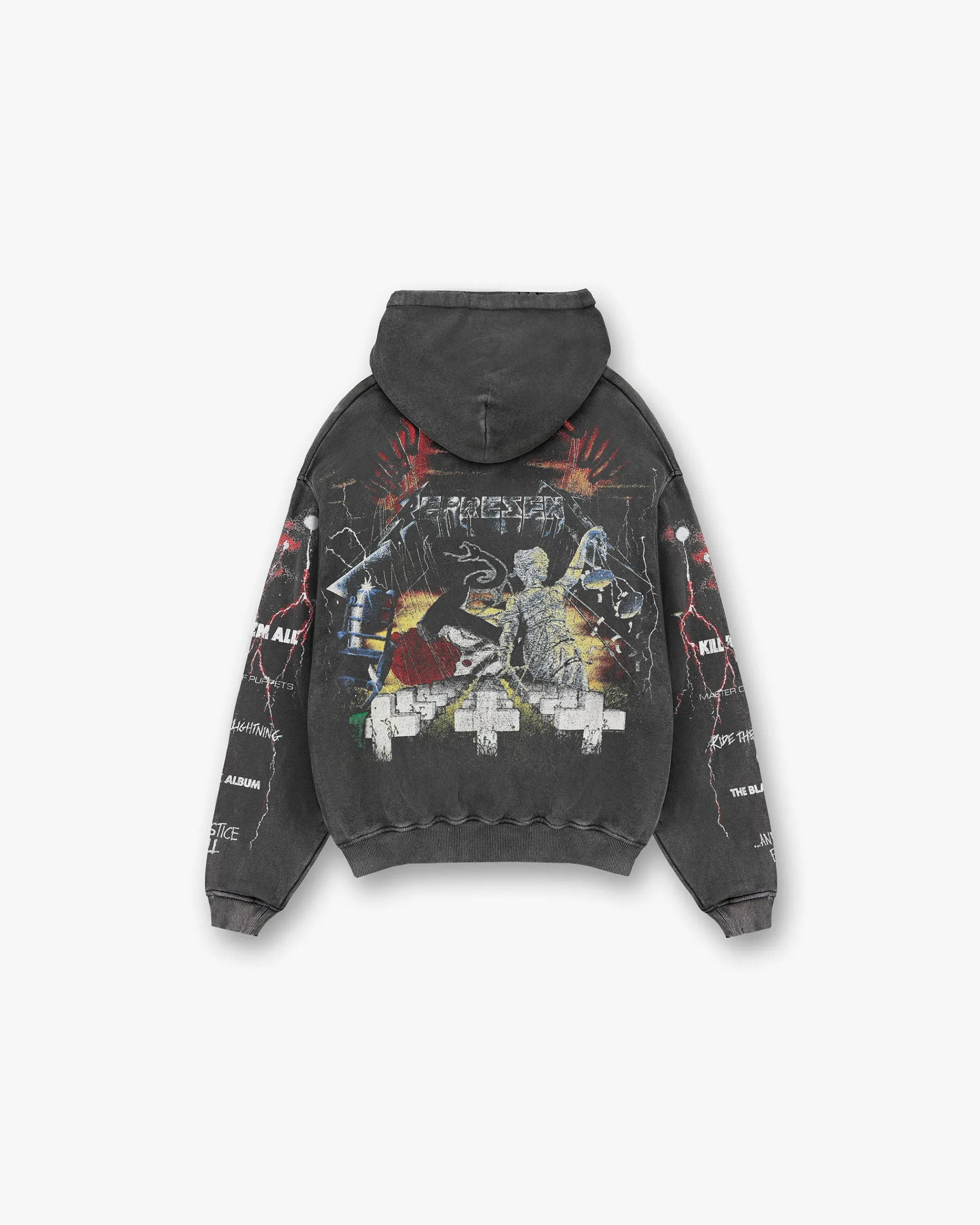 Represent X Metallica Master Of Puppets Hoodie - Vintage Grey> Represent X Metallica | Hoodies