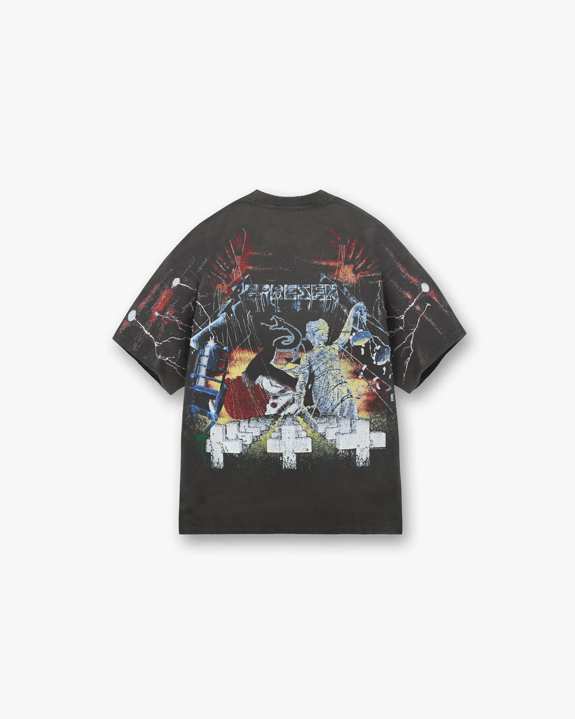 Represent X Metallica Master Of Puppets T-Shirt - Vintage Grey> Represent X Metallica | T-Shirts